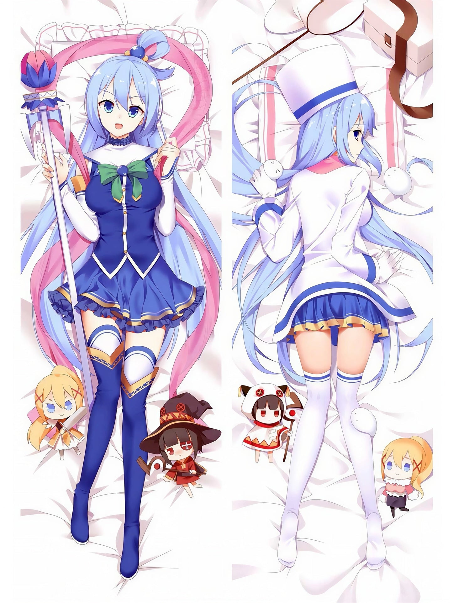 Aqua Body Pillow --- Aqua Konosuba
