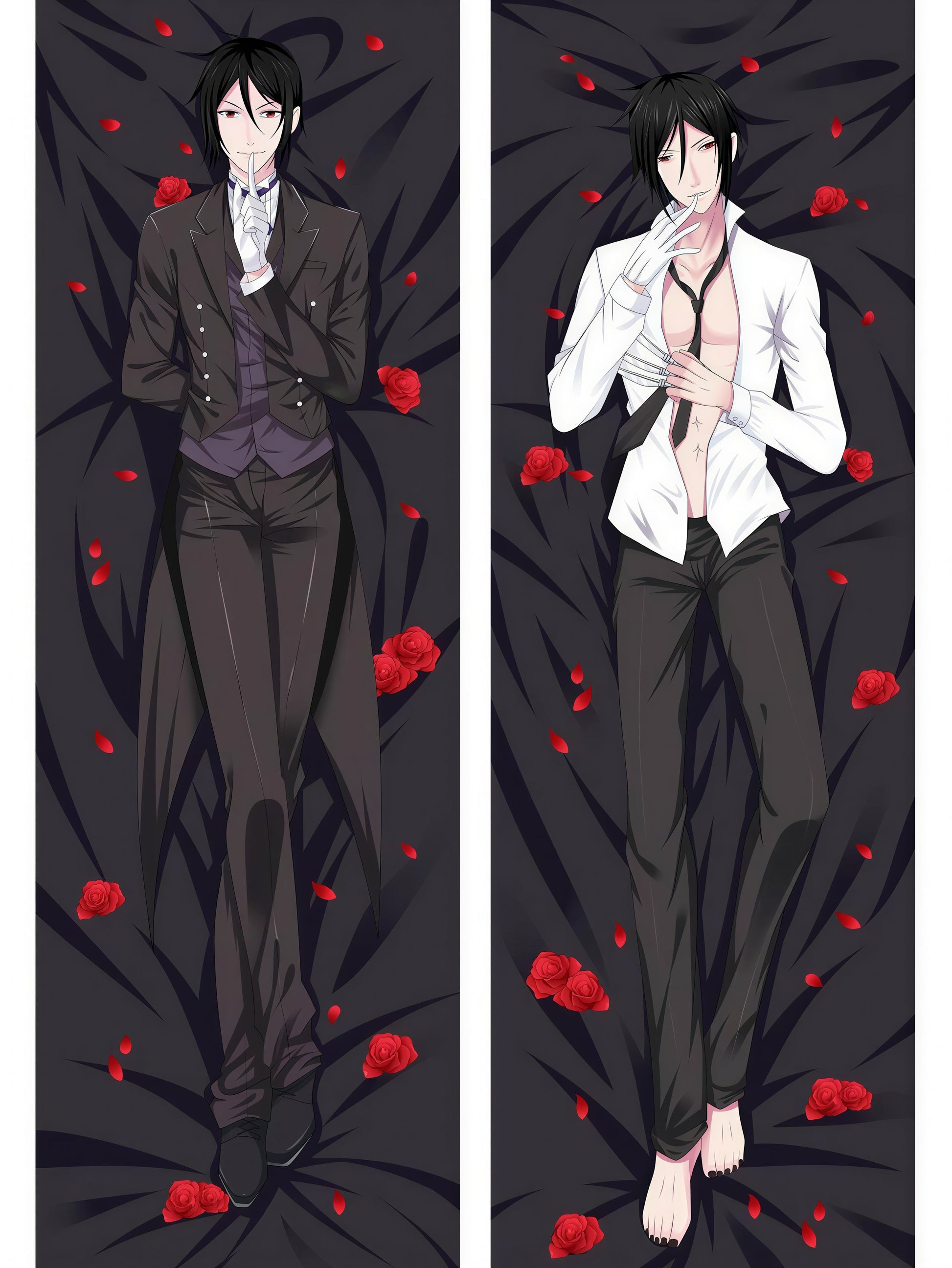Black Butler Sebastian Michaelis --- Sebastian Body Pillow  YumePillow