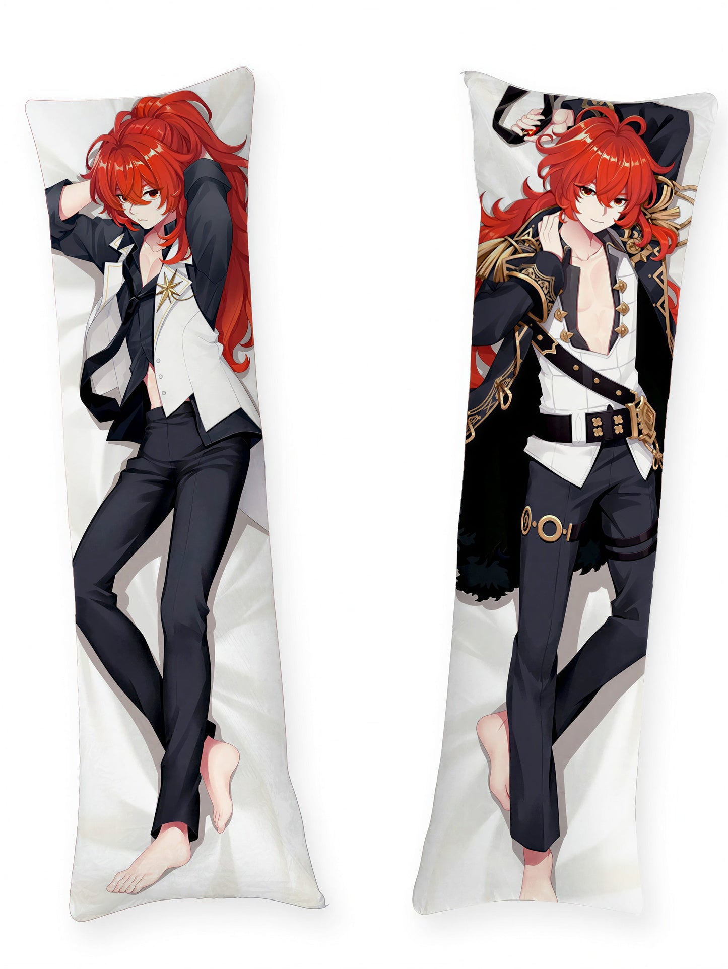 Diluc Body Pillow --- Genshin Impact Diluc