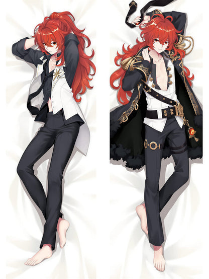 Diluc Body Pillow --- Genshin Impact Diluc