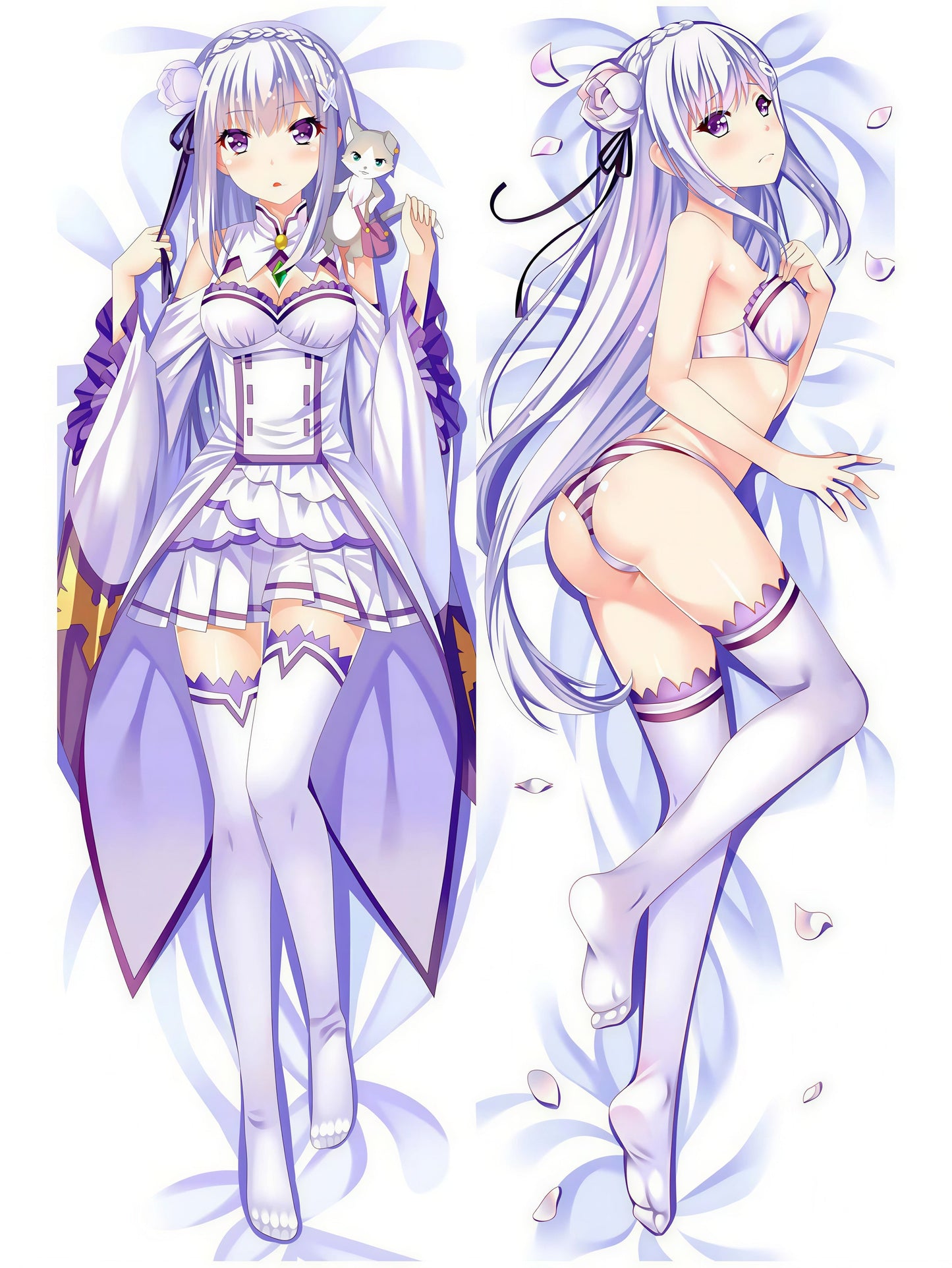 Emilia Body Pillow  --- Emilia Kawaii