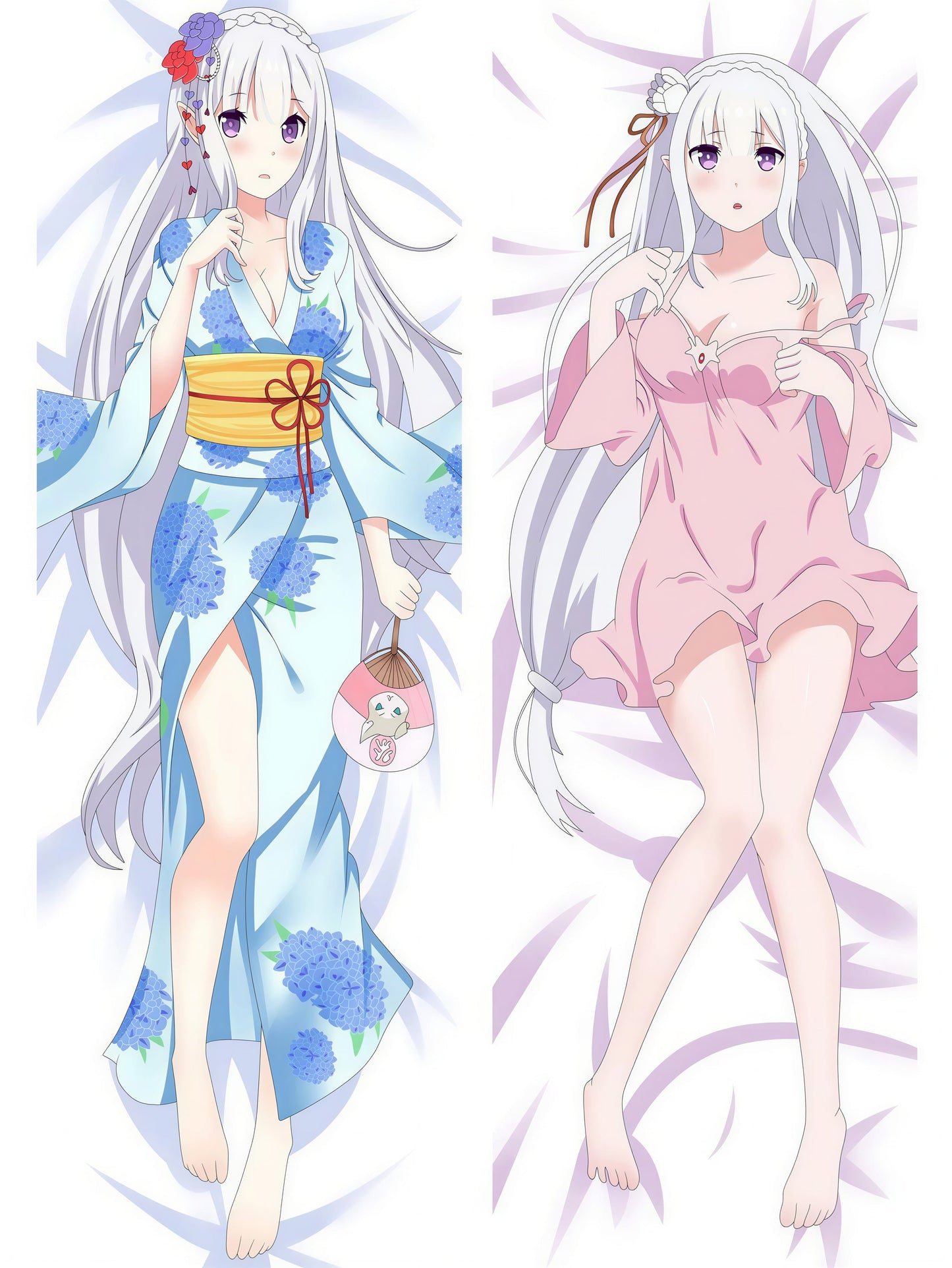 Emilia Body Pillow --- Emilia Outfit