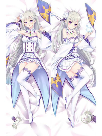 Emilia Body Pillow --- Re Zero Emilia