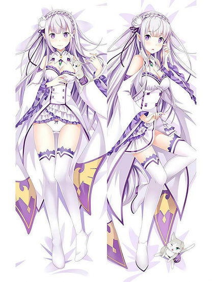 Emilia Body Pillowo ---  Emilia from Re Zero