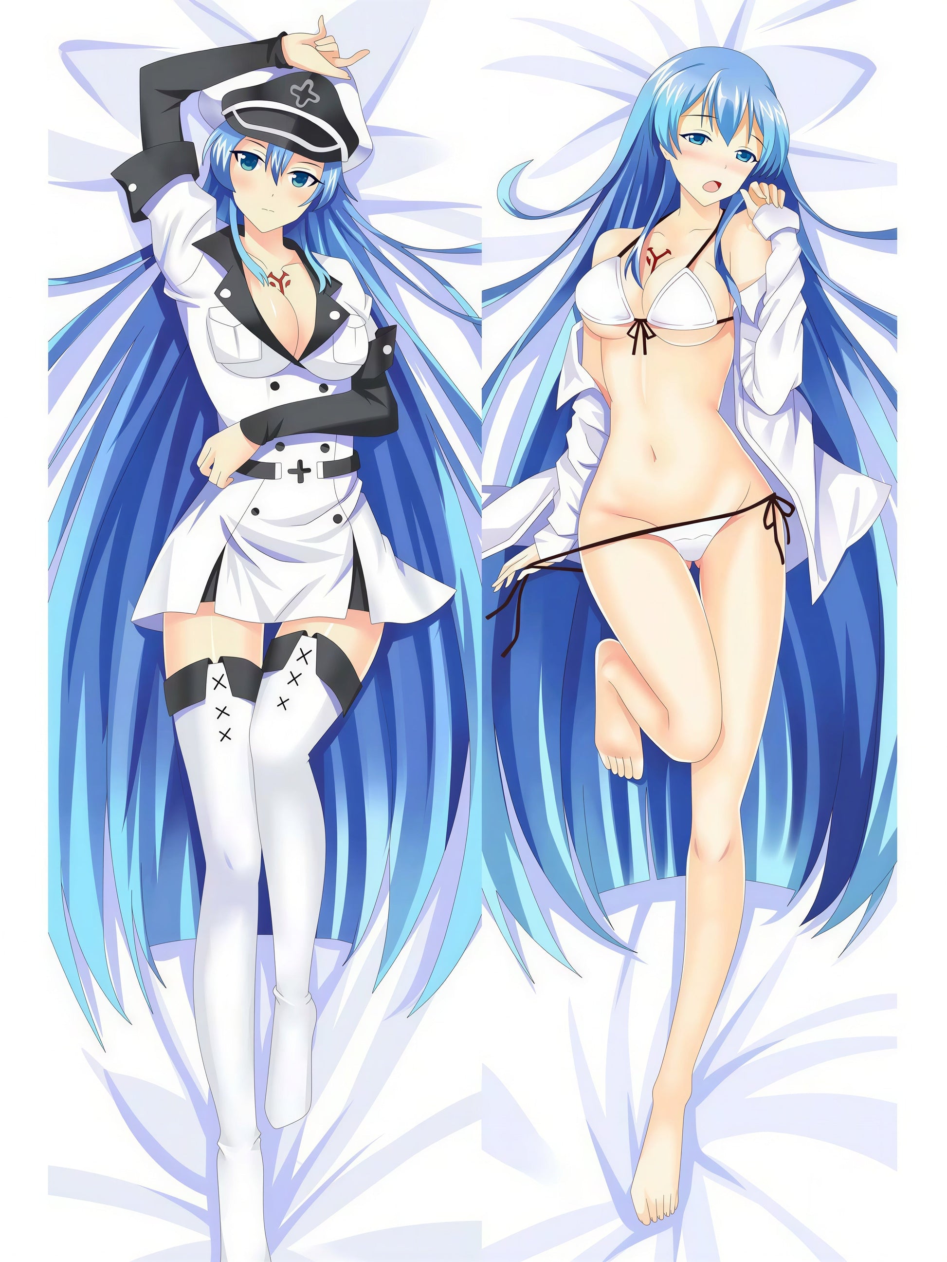 Esdeath Body Pillow --- Esdeath Cute  YumePillow