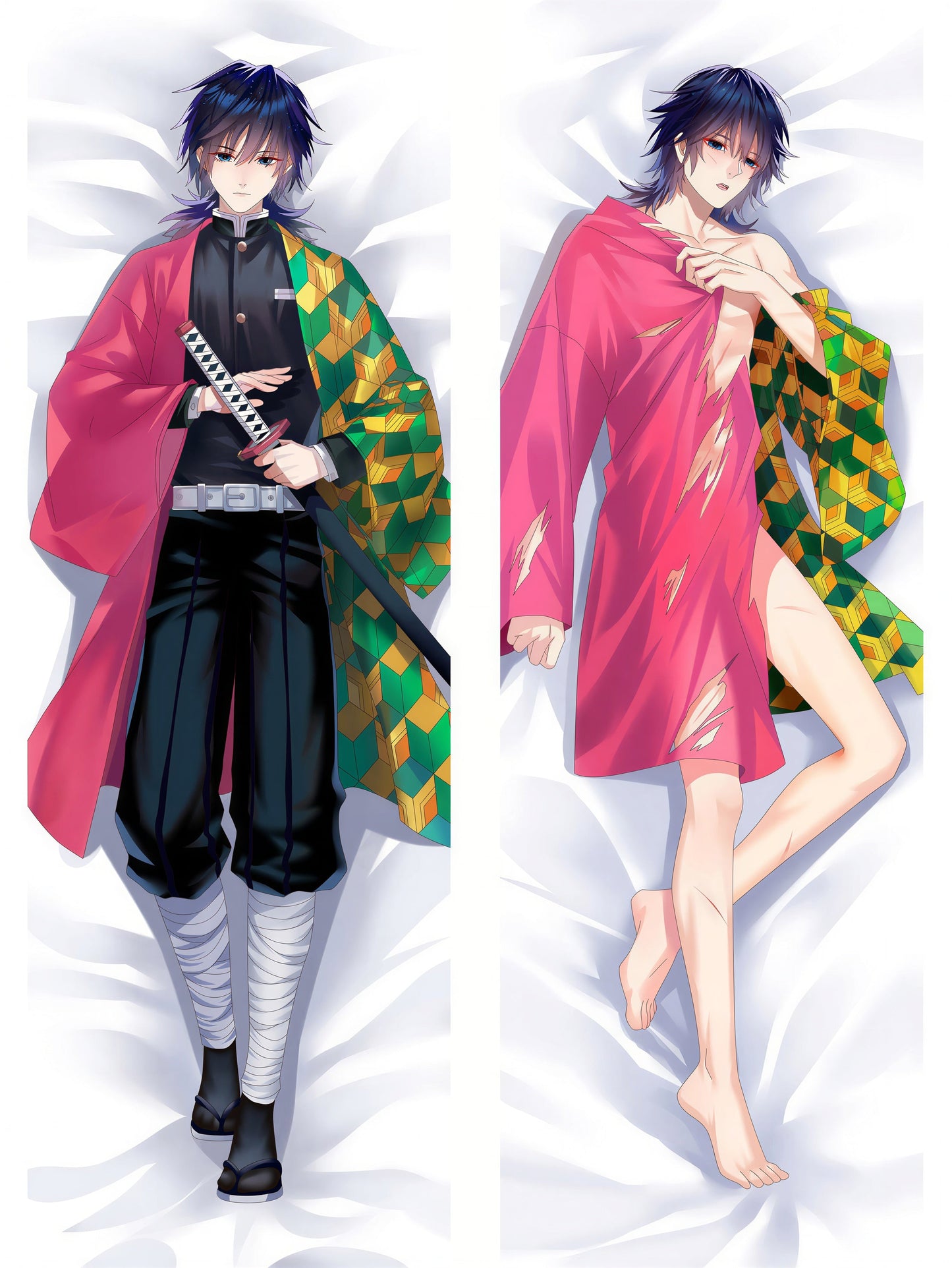 Giyuu Body Pillow --- Giyu Tomioka