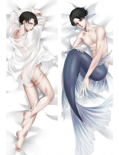 Levi Body Pillow --- Levi Ackerman Shirtless
