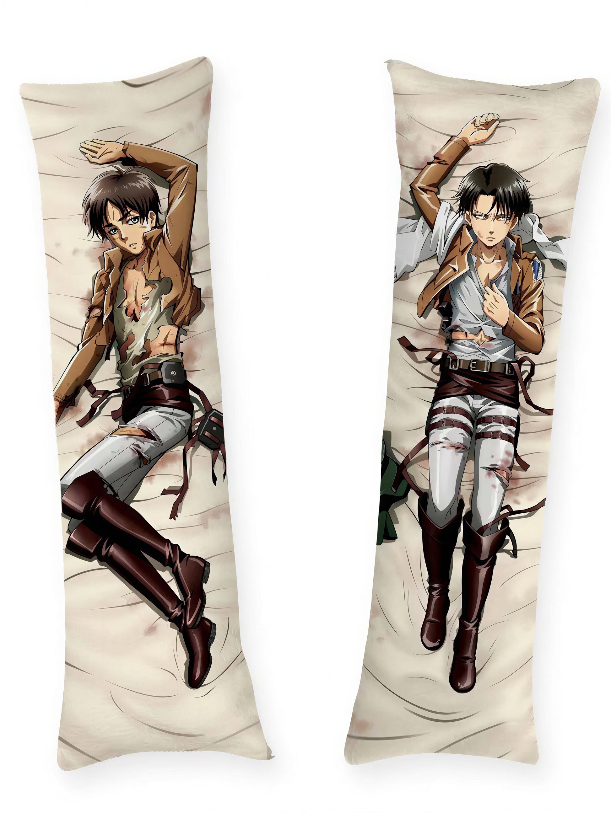 Levi Body Pillow --- Levi and Eren After Battle  YumePillow