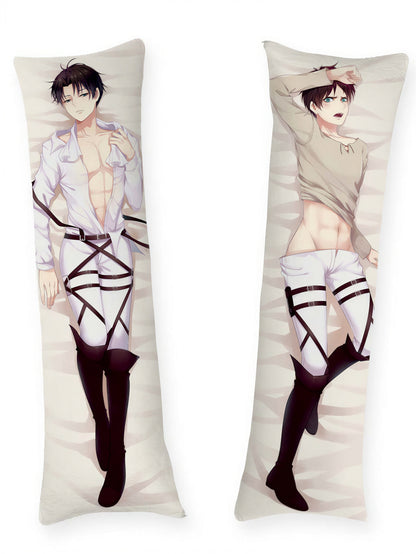 Levi Body Pillow --- Levi Eren Tease