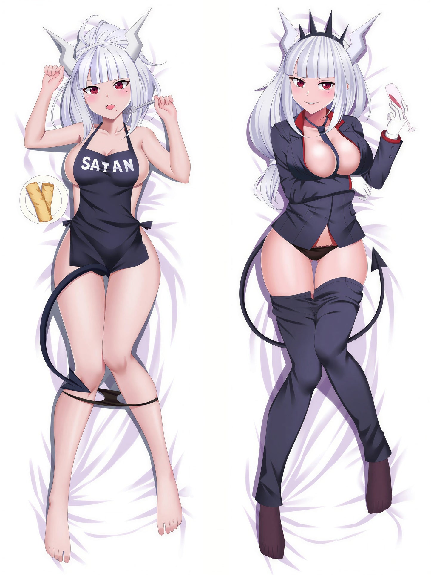 Lucifer Body Pillow --- Lucifer Helltaker