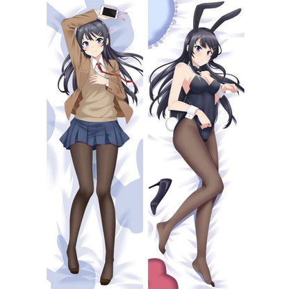 Mai Sakurajima Bunny --- Mai Sakurajima Body Pillow