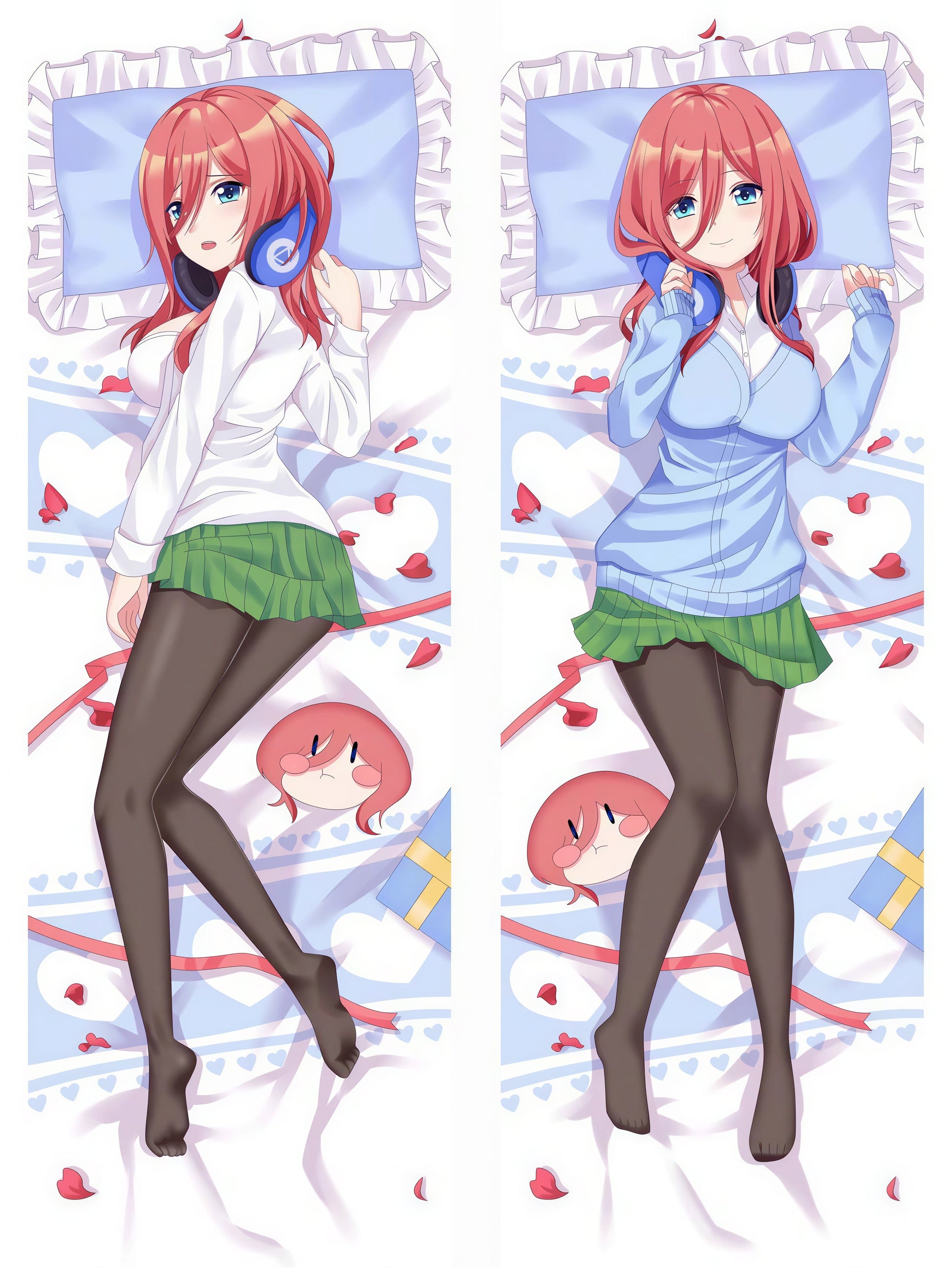 Miku Nakano Body Pillow --- Miku Nakano Headphone  YumePillow