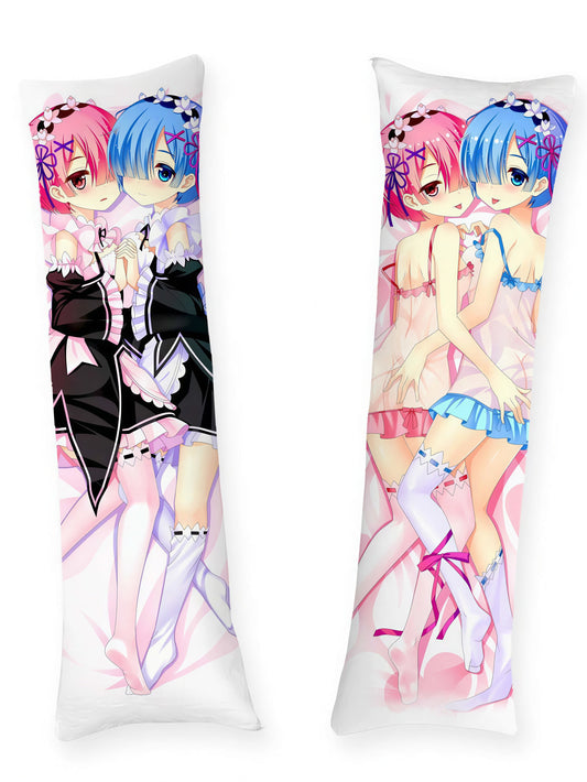 Rem Body Pillow --- Adorable Rem x Ram  YumePillow