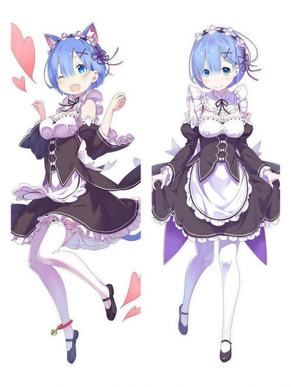 Rem Body Pillow --- Neko Rem