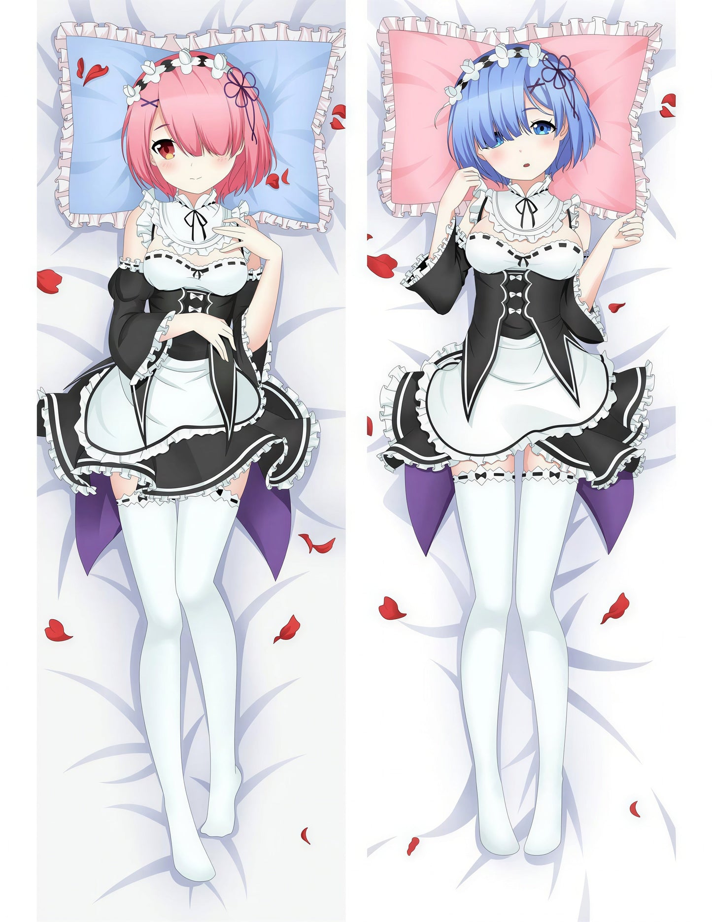 Rem Body Pillow --- Re Zero Rem and Ram