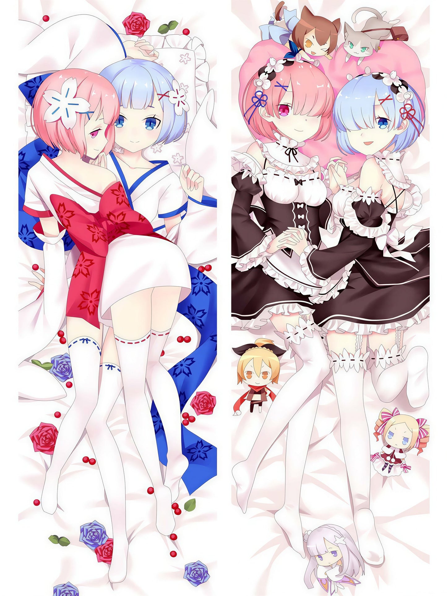 Rem Body Pillow --- Rem Ram Kawaii