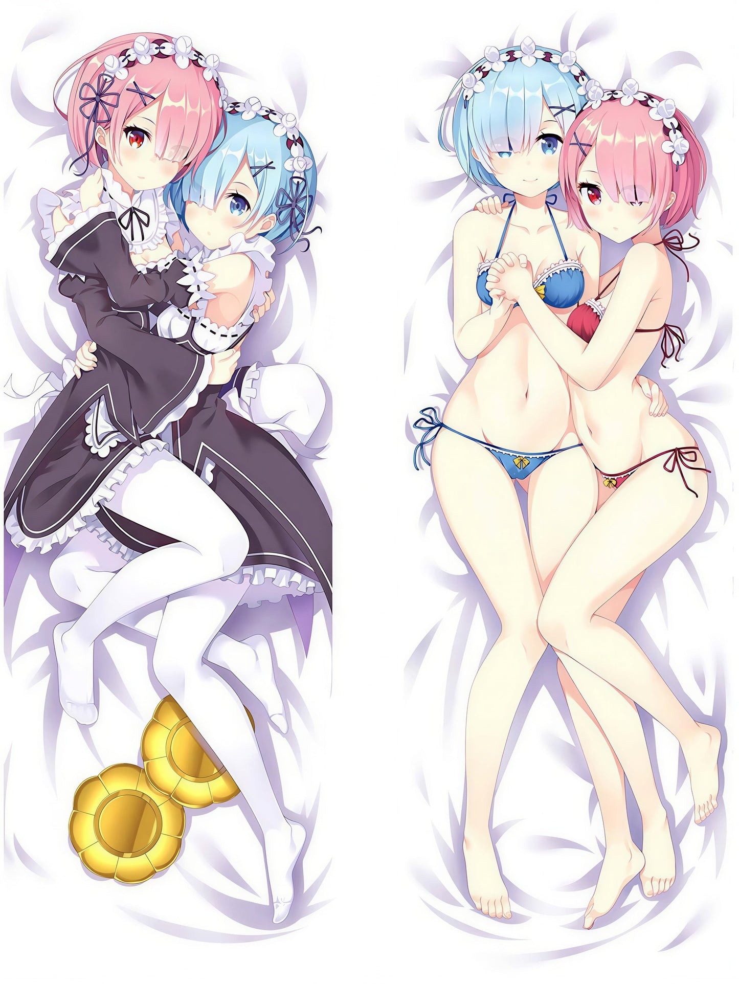 Rem Body Pillow --- Rem x Ram