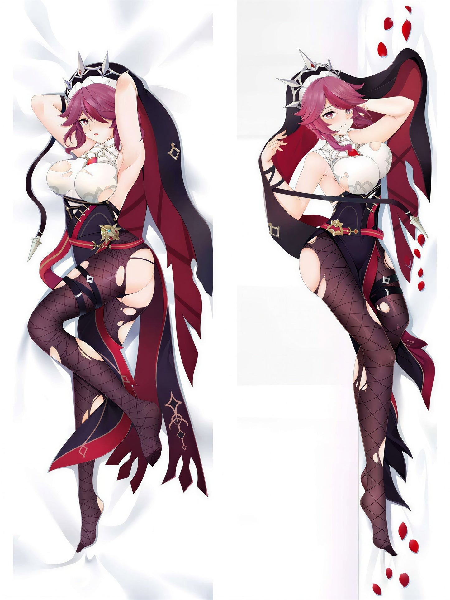 Rosaria Body Pillow --- Rosaria Genshin