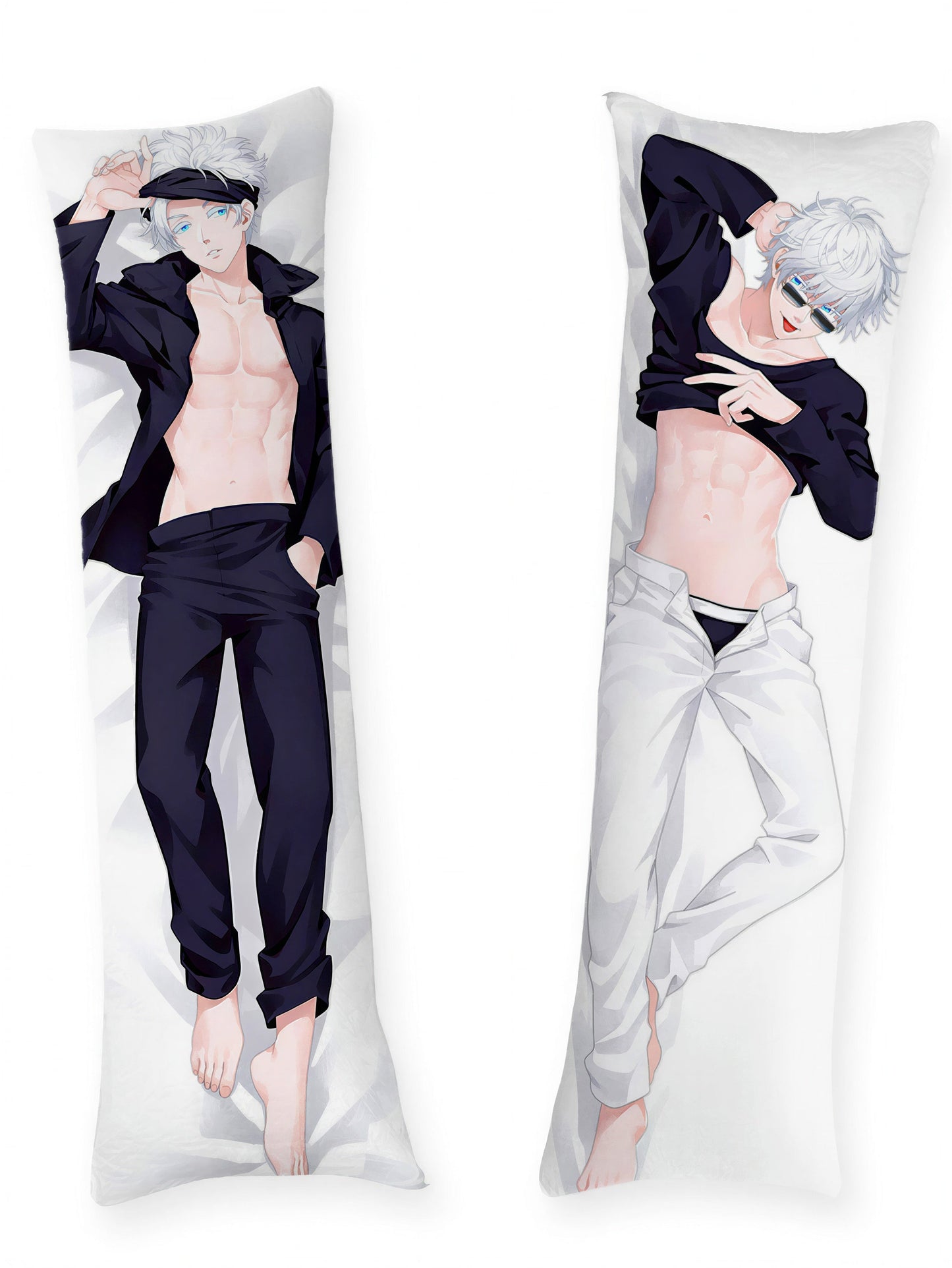 Satoru Gojo Body Pillow --- Gojo Satoru With Glass
