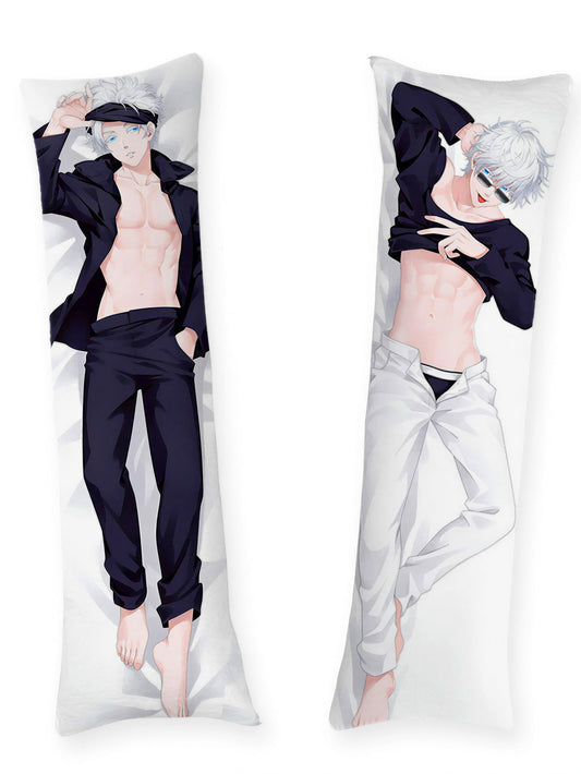 Satoru Gojo Body Pillow --- Gojo Satoru With Glass