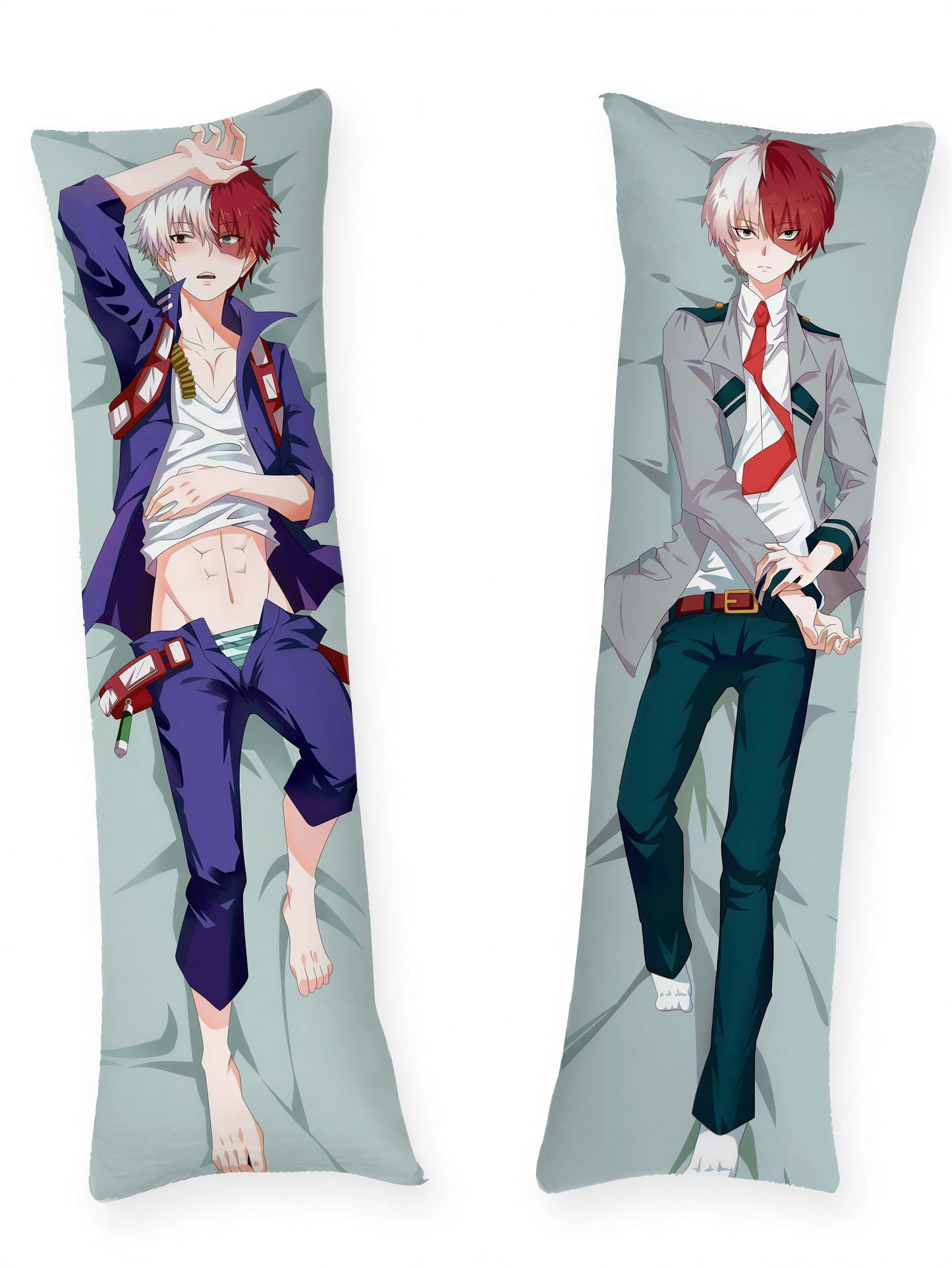 Todoroki Body Pillow --- Sexy Todoroki In Bed