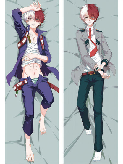 Todoroki Body Pillow --- Sexy Todoroki In Bed
