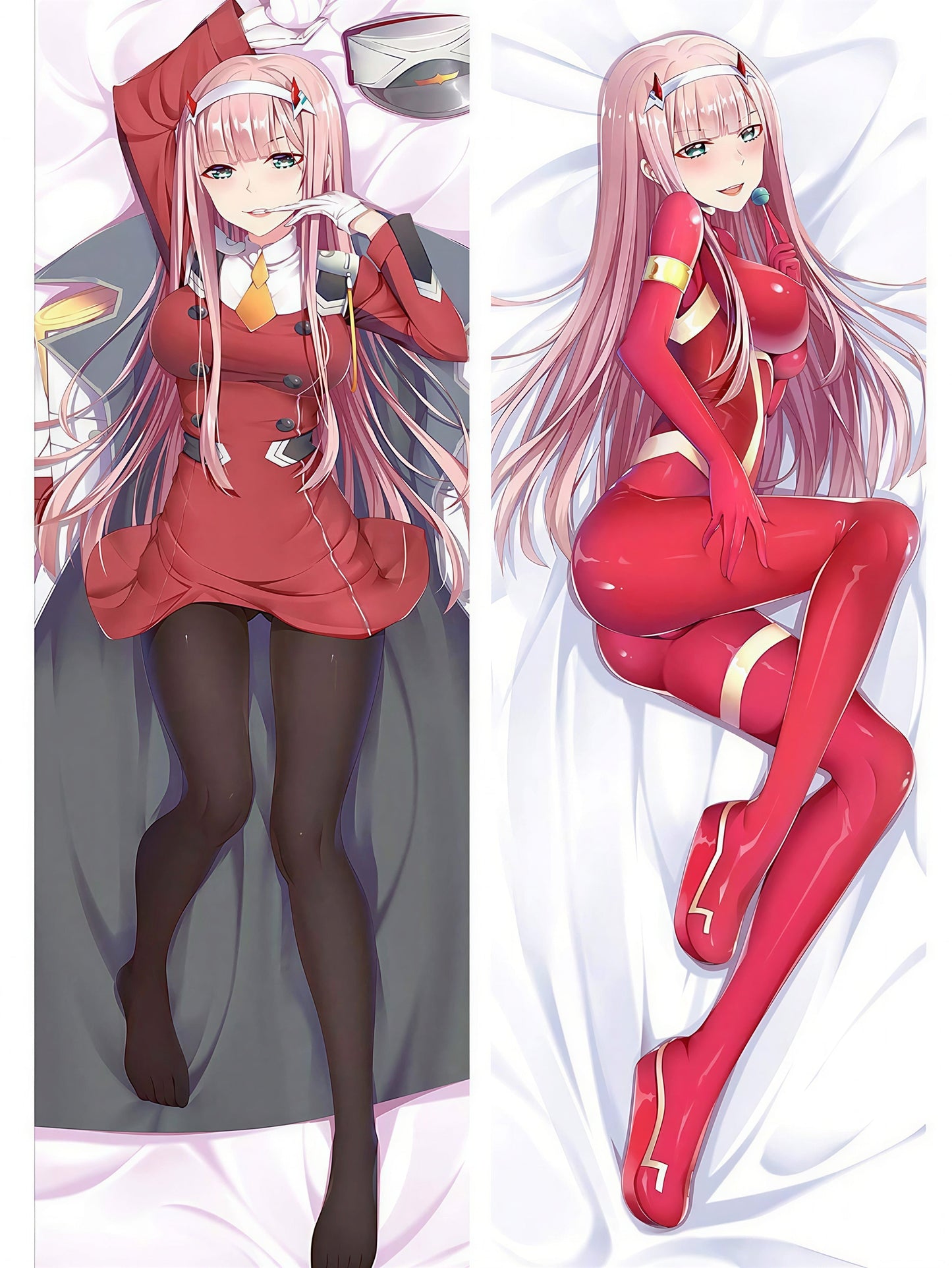 Zero Two Body Pillow --- Zero Two Waifu  YumePillow